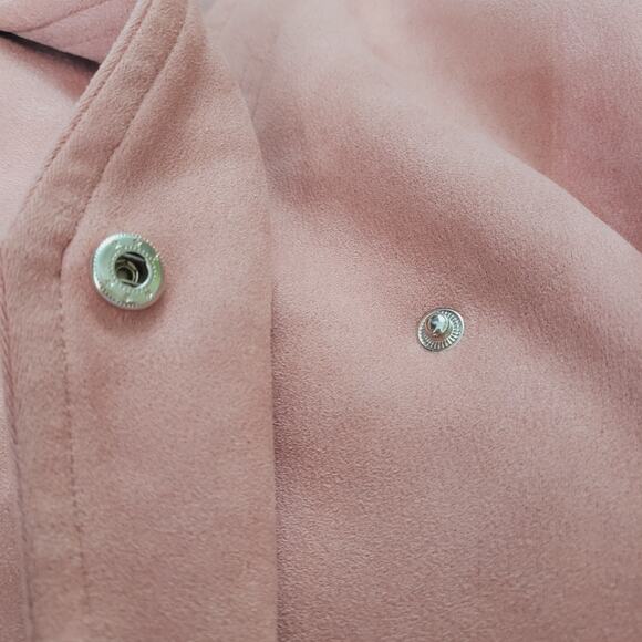 Ryegrass Womens Dusty Rose Belted Soft Terrycloth Self-Tie Wrap Vest Size XL - Picture 5 of 8